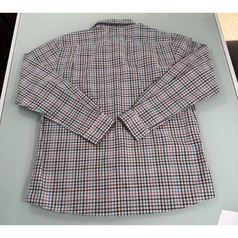 Rodd & Gunn‎ Shirt Men's 2XL Sports Fit Gingham Check Long Sleeve Casual Preppy